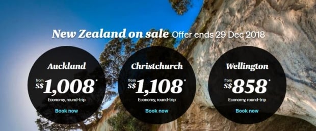 New Zealand Adventures Await - Fly now with Air New Zealand from SGD858