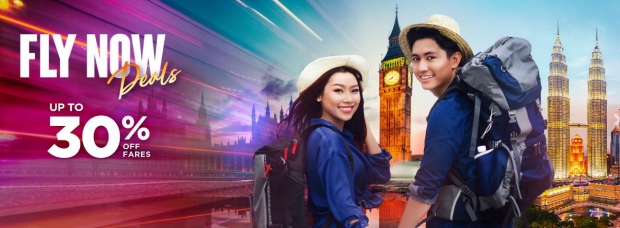 Up to 30% Savings on your Flight Bookings in Malaysia Airlines