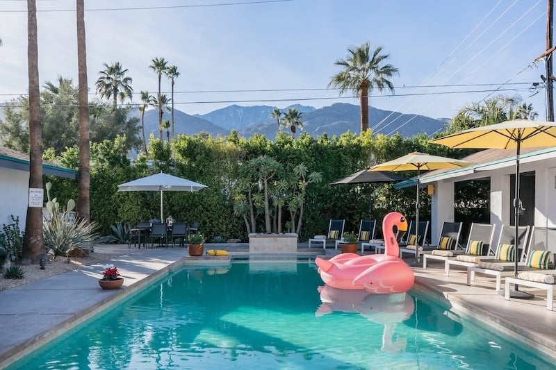 airbnb palm springs with pool