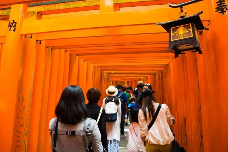 đền Fushimi Inari nổi tiếng