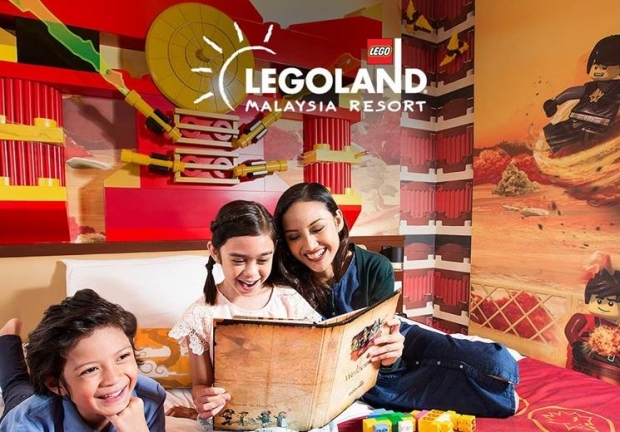 Hotel Stay (Themed Room) at RM$605 in Legoland Malaysia with HSBC