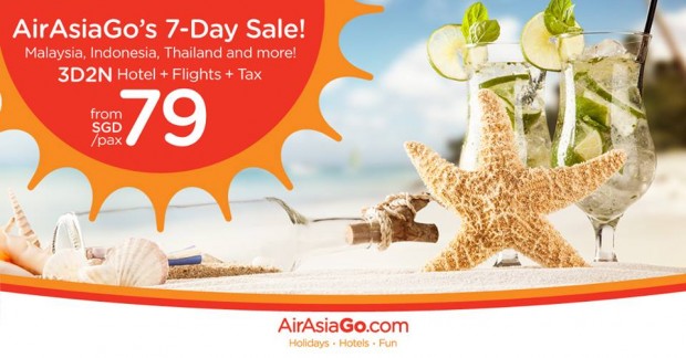AirAsia Go 7-Day Sale from SGD79/pax 1