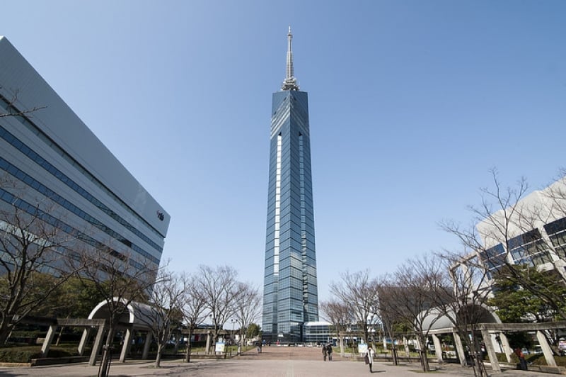 Tháp Fukuoka lịch trình du lịch Fukuoka