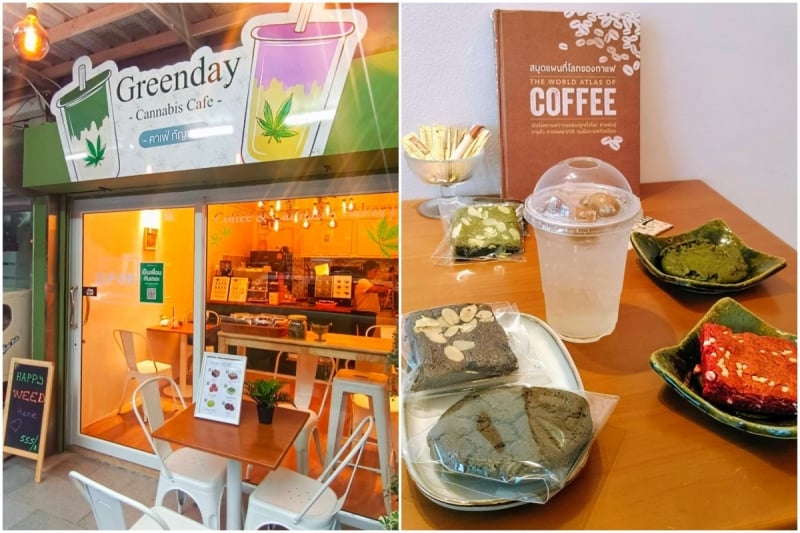 bangkok cannabis food greenday cafe