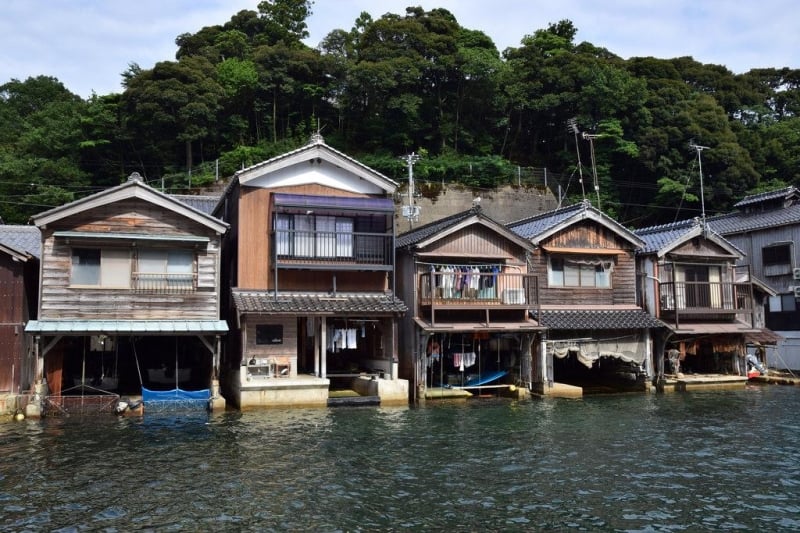 Chơi gì ở Kyoto - làng cá Ine