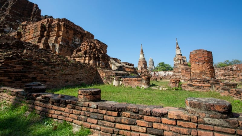 ruins in thailand