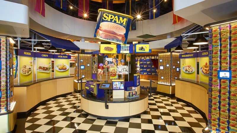 spam museum, food museums