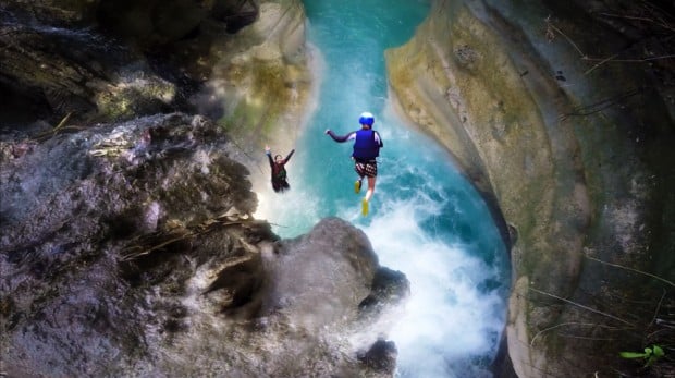 canyoneering cebu