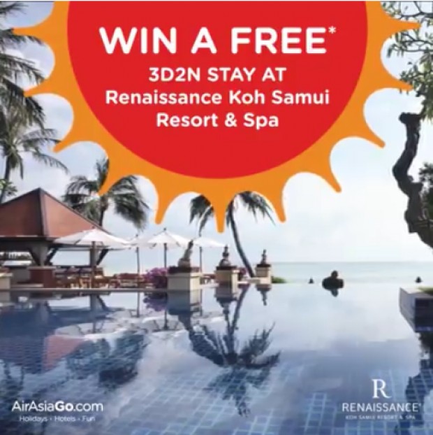 WIN a FREE Staycation for your Thailand Getaway from AirAsiaGo