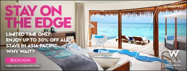 The Clock is Ticking | Book now to Enjoy Up to 30% Stay in W Singapore - Sentosa Cove