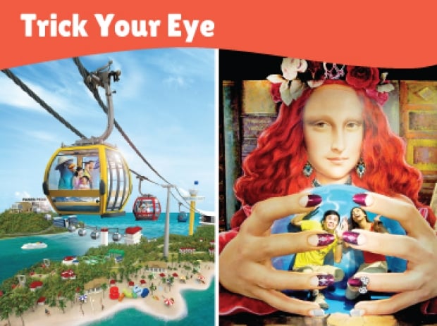 Trick Your Eye Bundle with One Faber Group Attraction