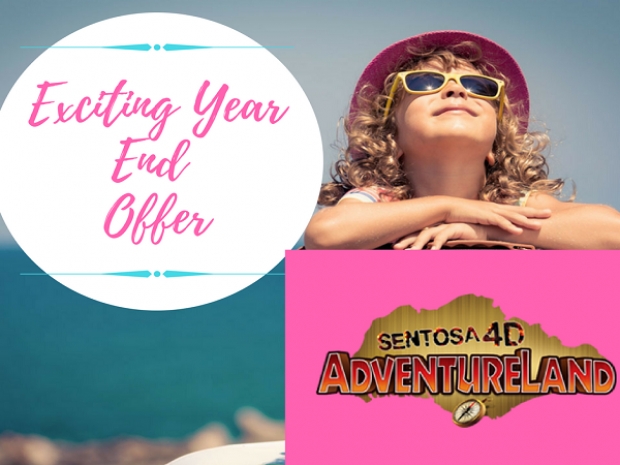 Year-End Promotion in Sentosa 4D AdventureLand from SGD59 for 2 Adults