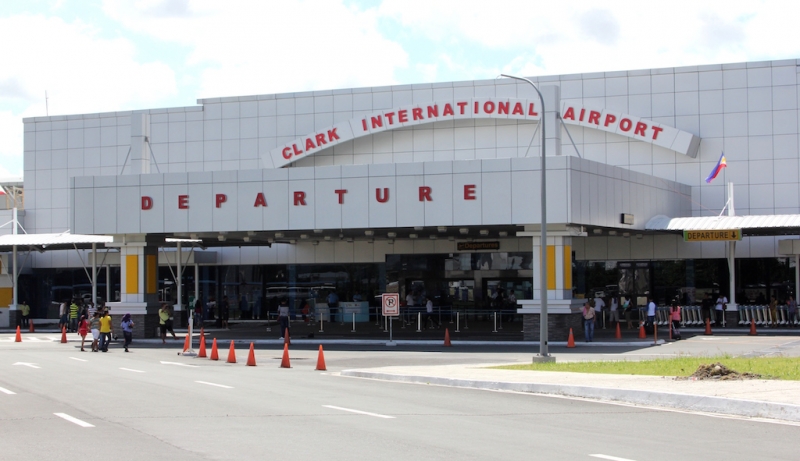 clark airport location