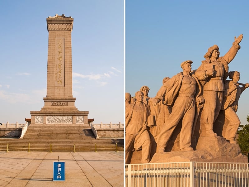Tiananmen Monuments, Beijing tourist attractions