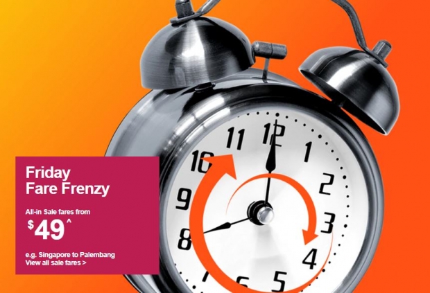 Friday Fare Frenzy in Jetstar is Up Again with Flights from SGD49