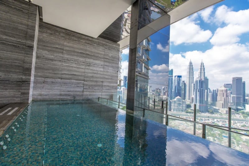 kl apartment with view of klcc