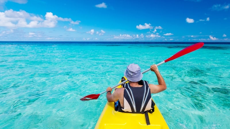 sea kayaking