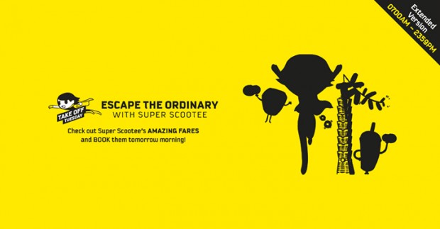 EXTENDED VERSION | Escape the Ordinary and Scoot from SGD45 this Tuesday by until 12MN