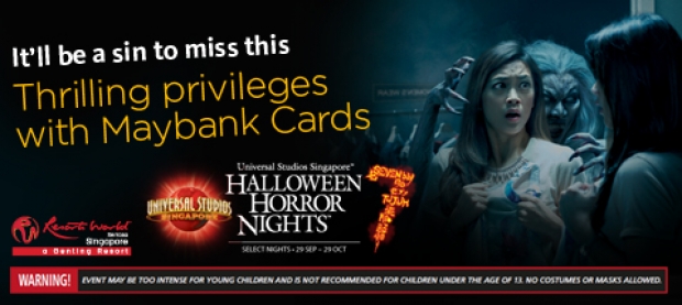 Special Privileges with Maybank Cards for Universal Studios Singapore’s Halloween Horror Nights™ 7