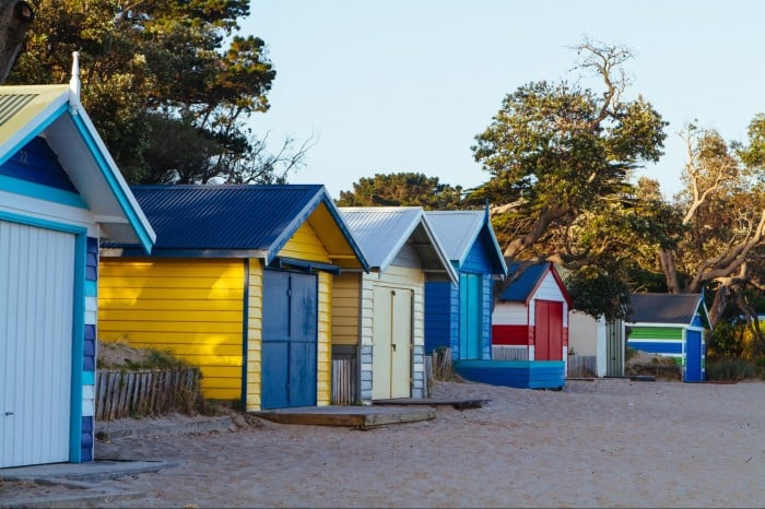 bathing boxes