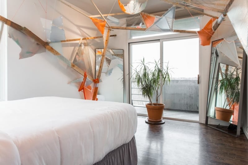 designer penthouse airbnb