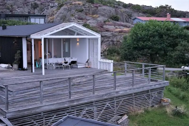 This secluded cottage Airbnb in Gothenburg