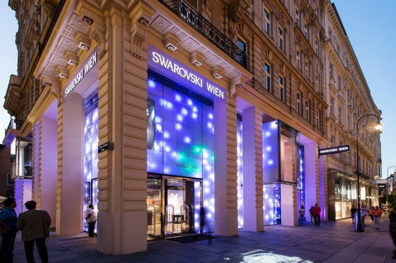 swarovski store vienna