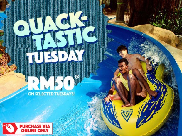 Quack-tastic Tuesday Specials from RM50 Rate at Sunway Lagoon