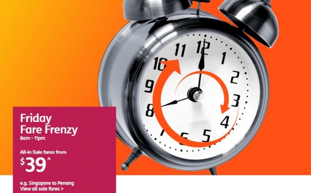 Weekend Fare Frenzy from SGD39 with Jetstar!