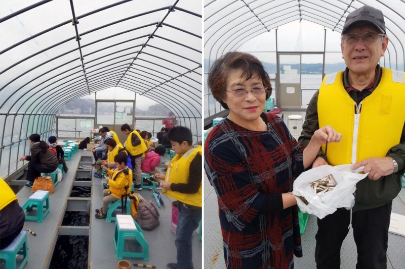 smelt-fishing at lake suwa