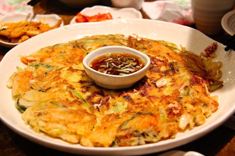 Seoul Street Food: Pajeon