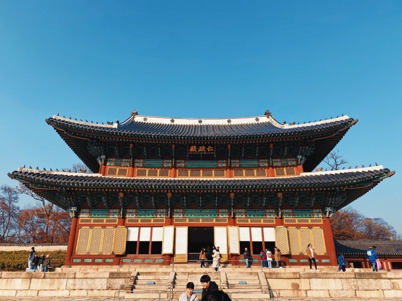 Changdeokgung Palace of korea