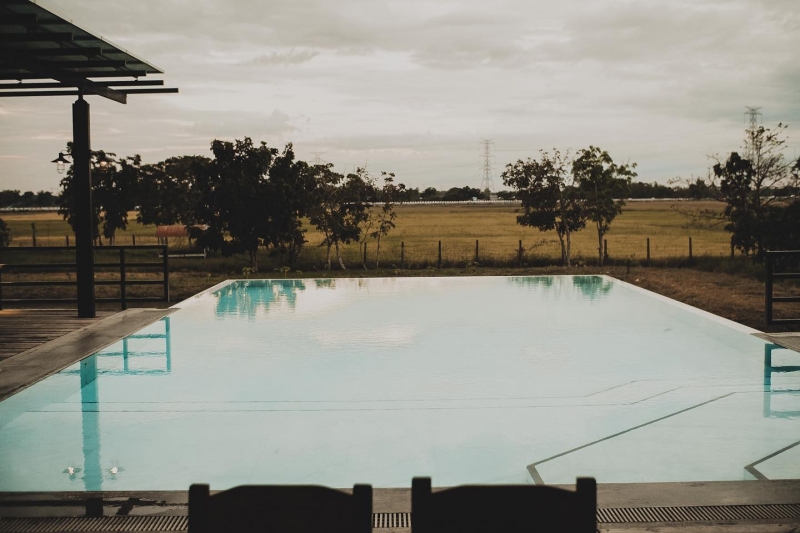 The Cabin Resorts swimming pool for staycations near Manila