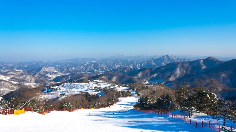 ski resort in korea