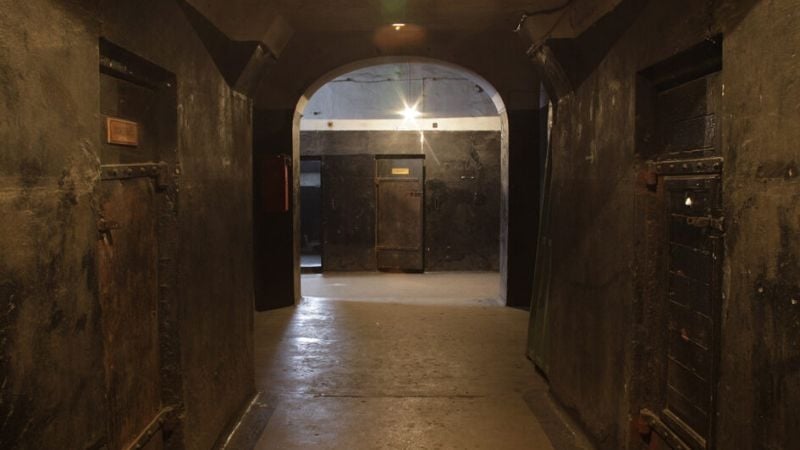prison hallway