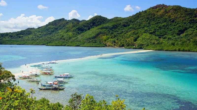 snake island Palawan Philippines