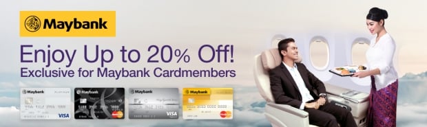 Enjoy up to 20% Off Malindo Air Fares Exclusive for Maybank Cardholders