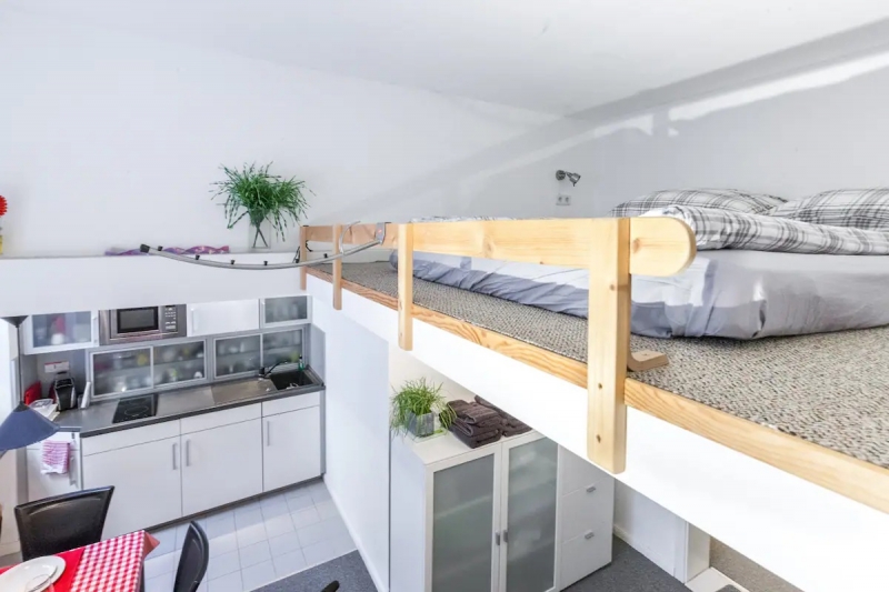 spotless apartment for two bed