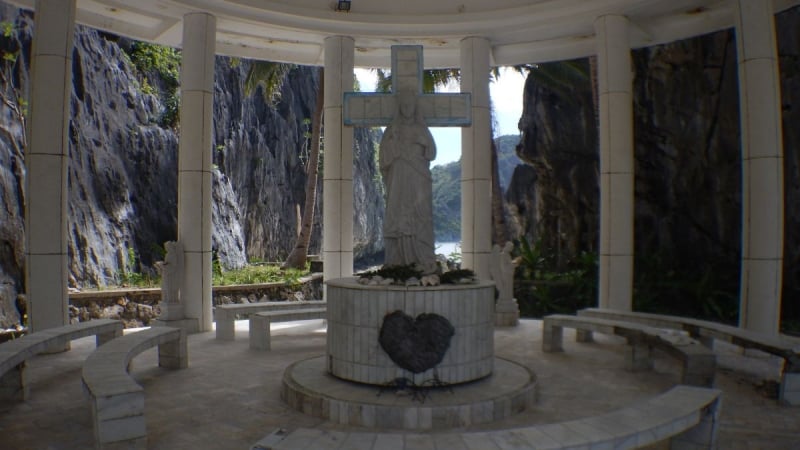 Matinloc Shrine in Palawan, Philippines