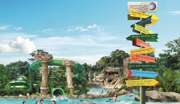 Adventure Cove Waterpark Adult One-Day Ticket at S$28 with UOB Card