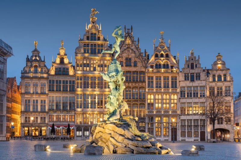 Belgium countries without travel restrictions