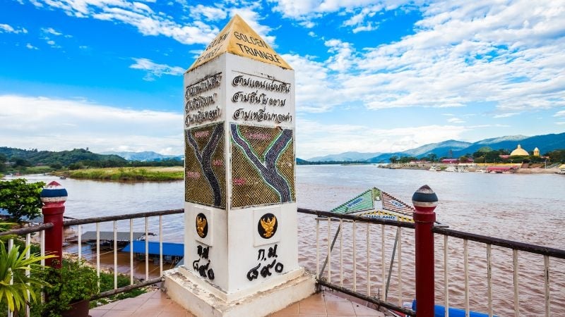 The Golden Triangle in Thailand