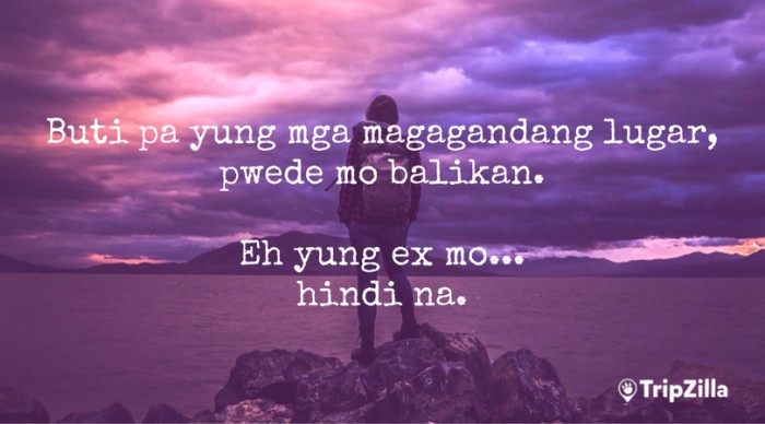 filipino backpacker hugot lines