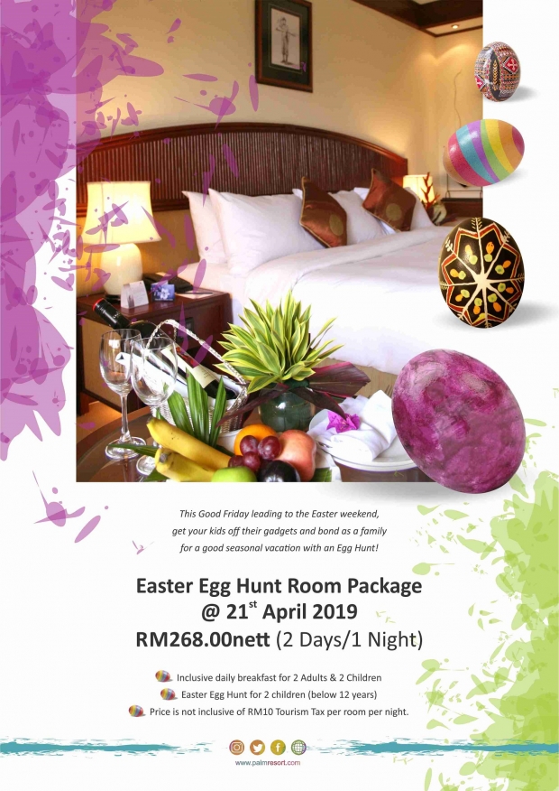 Easter Day Package at Le Grandeur Palm Resort Johor