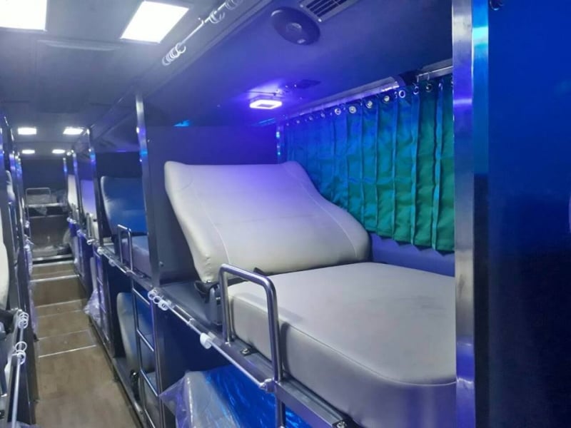 premium buses in manila: isarog's sleeper bus