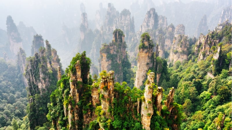 tianzi mountains, china