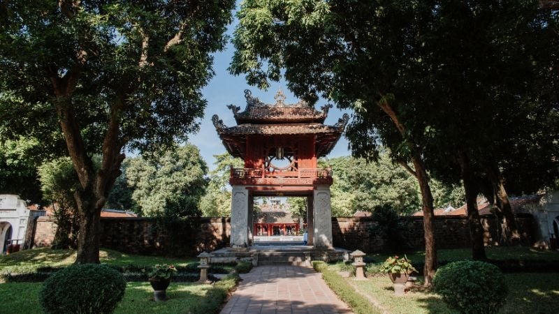 Temple of Literature in Vietnam