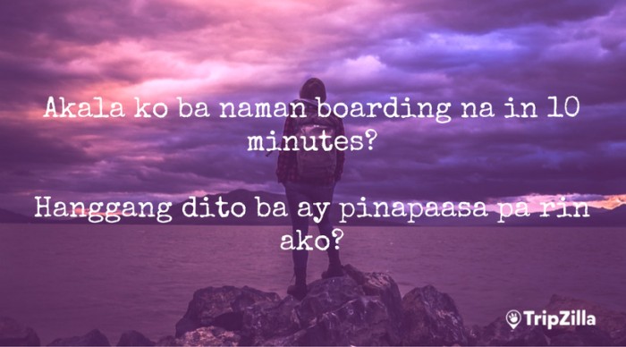 filipino backpacker hugot lines