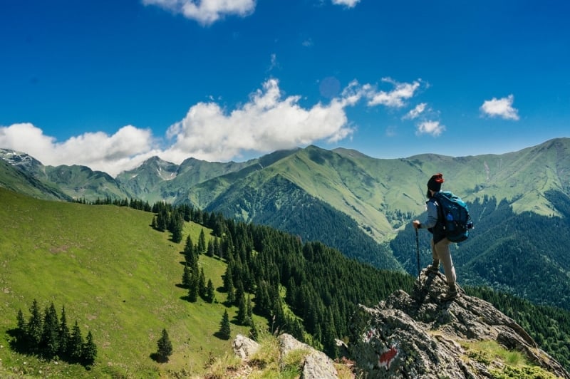 romania mountain climbing