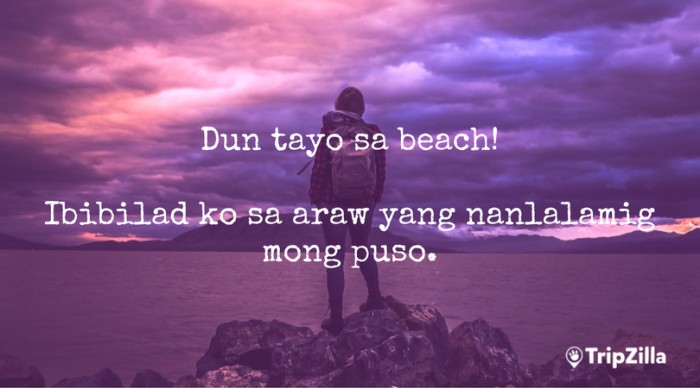 filipino backpacker hugot lines